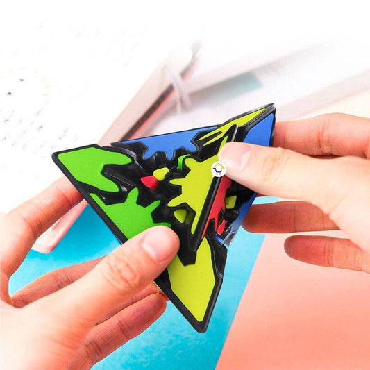 Cubo Rubik Pirámide Engranaje Rompecabezas Mágico - venhogarsa.com